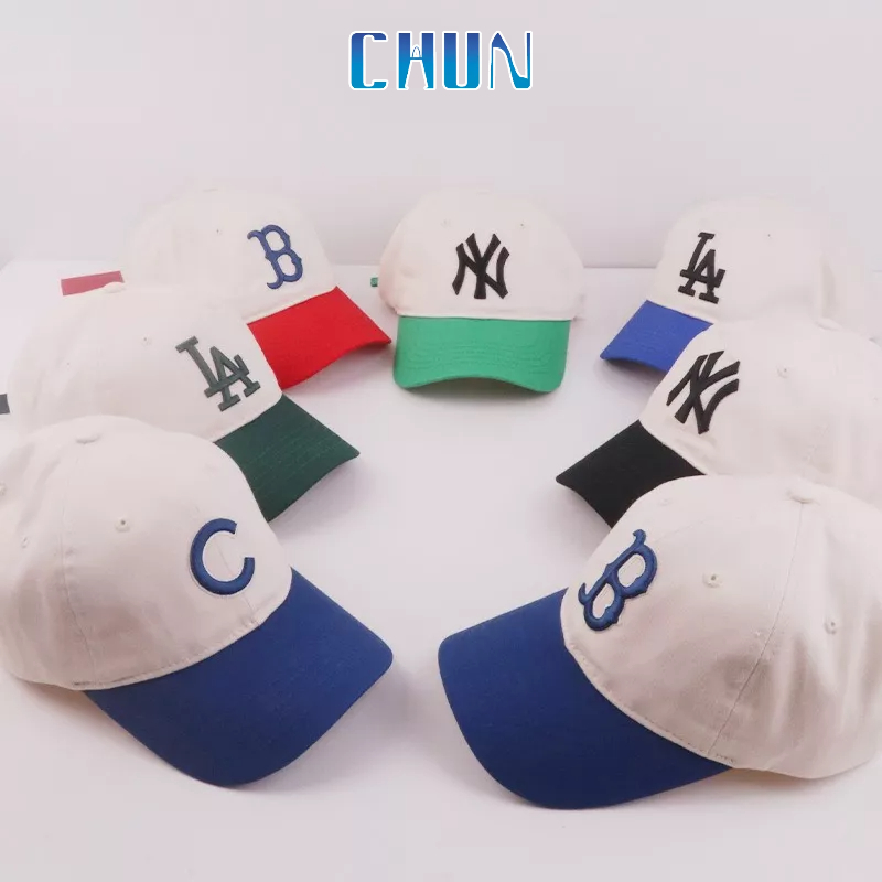 Mũ Nón Lưỡi Trai Basic Color Boston Red Sox