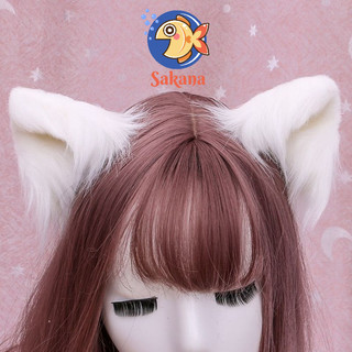 Kẹp tóc tai mèo cosplay