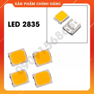 Mắt Led 2835 (combo 100 hạt) / Điện 3V 6V 9V