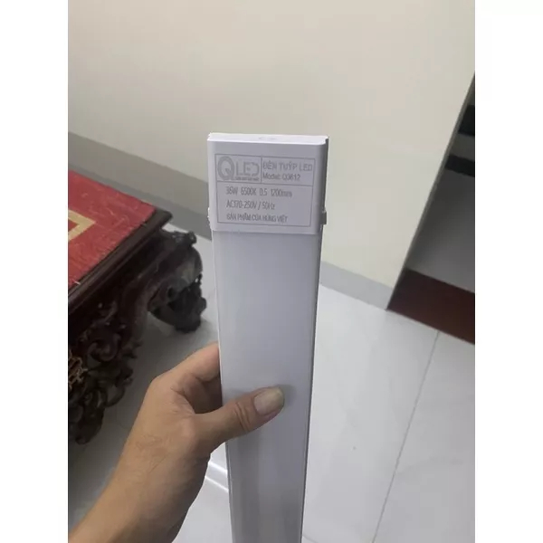 ComBo 10 Đèn Led Bán Nguyệt Đầu Vuông 1M200cm Bh 1 năm