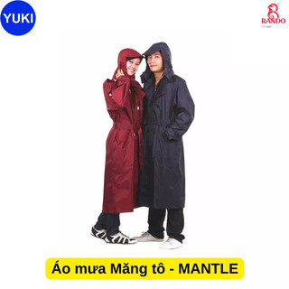 Áo mưa Măng tô - MANTLE RANDO ASNS-33, Nylon/PVC cao cấp, Sang trọng, Sành điệu, Bền Bỉ [ YUKI MISE ]