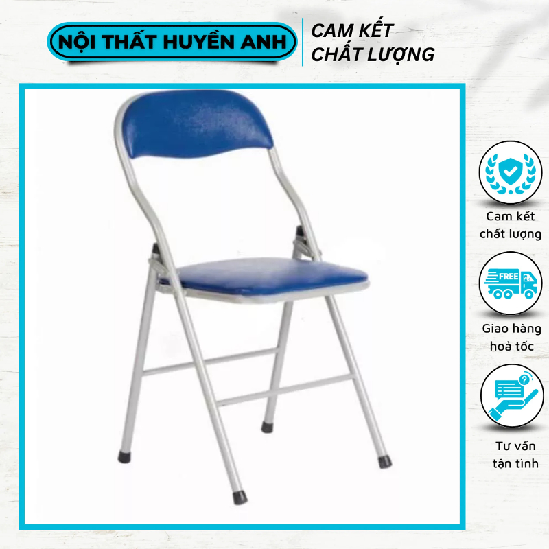 Ghế Văn Phòng, Ghế Học Sinh Lưng Ngắn Có Đệm Tựa Mút Bọc Pvc, Đế Chân Bọc Nhựa Cao Su Chống Trơn Trượt