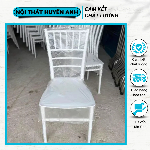 Ghế Nhựa Đúc Nguyên Khối Cao Cấp Phù Hợp Cafe, Văn Phòng Có Tựa Lưng Cao Xếp Chồng Giá Rẻ