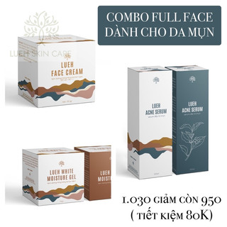 BỘ SẢN PHẨM CHUYÊN SÂU DÀNH CHO DA MỤN LUEH VIETNAM