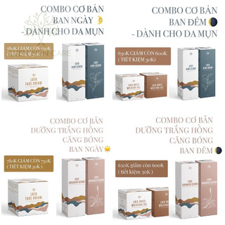 BỘ DƯỠNG DA MẶT CƠ BẢN LUEH SKINCARE VIETNAM