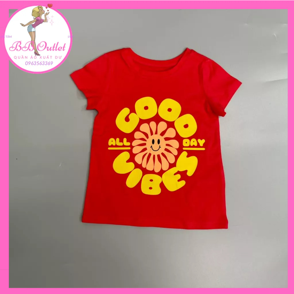 Áo thun cotton thoáng mát xuất khẩu xịn