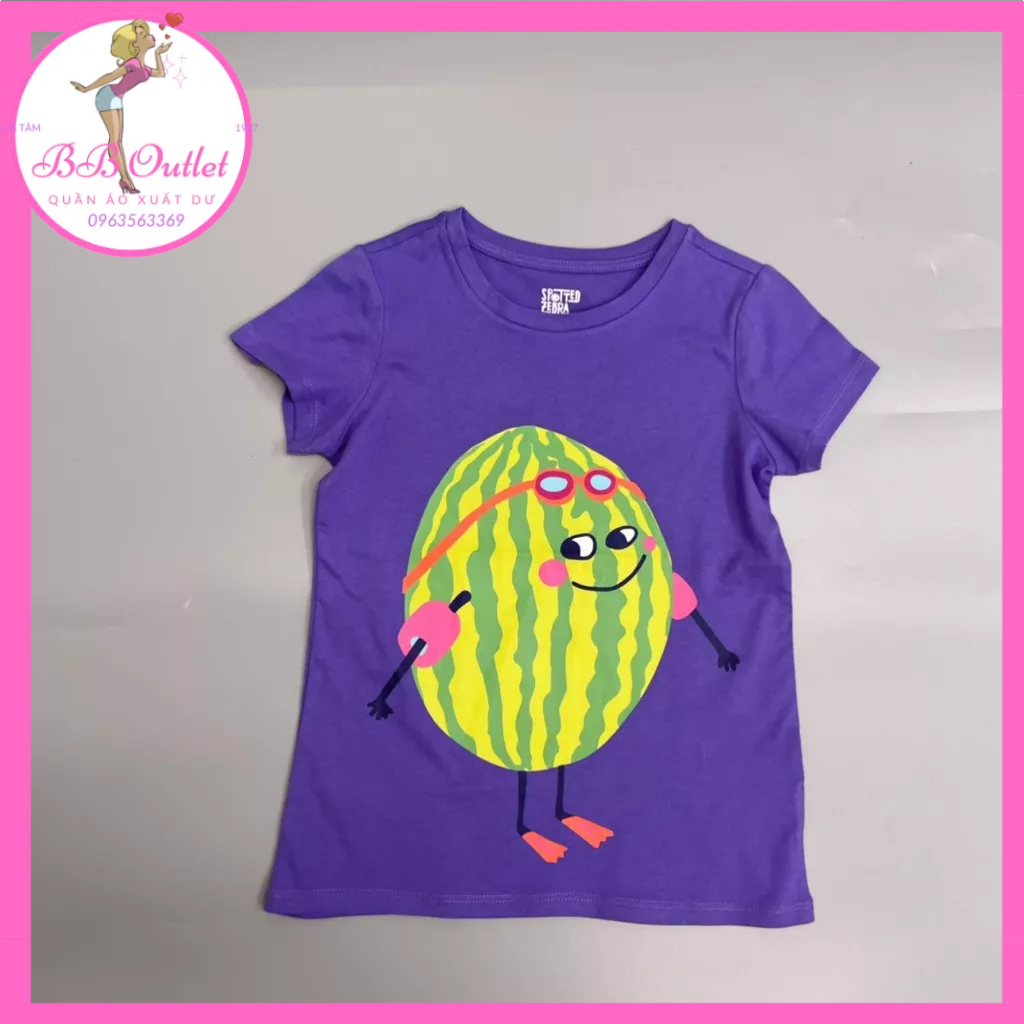 Áo thun cotton thoáng mát xuất khẩu xịn