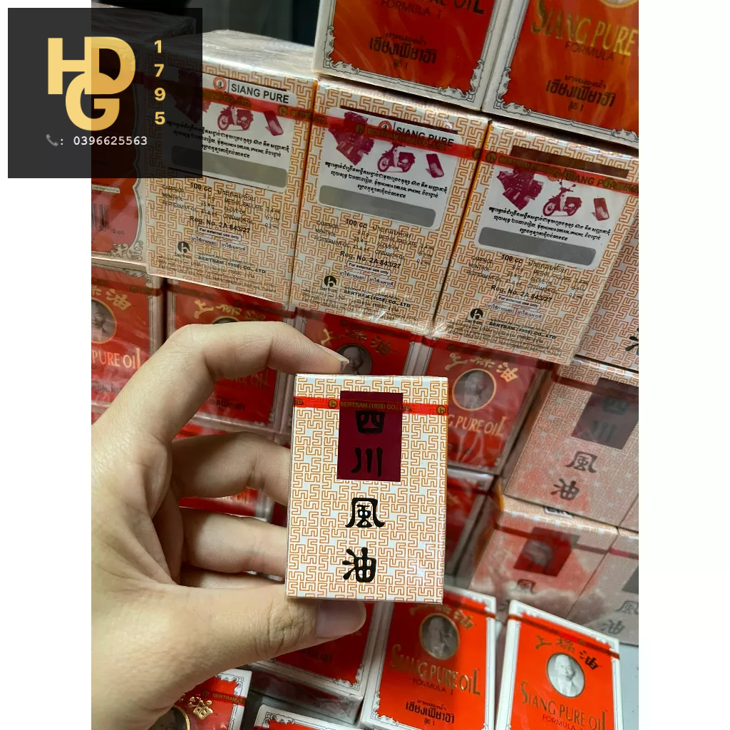 Combo 6 chai dầu trắng Thái Lan Cao cấp