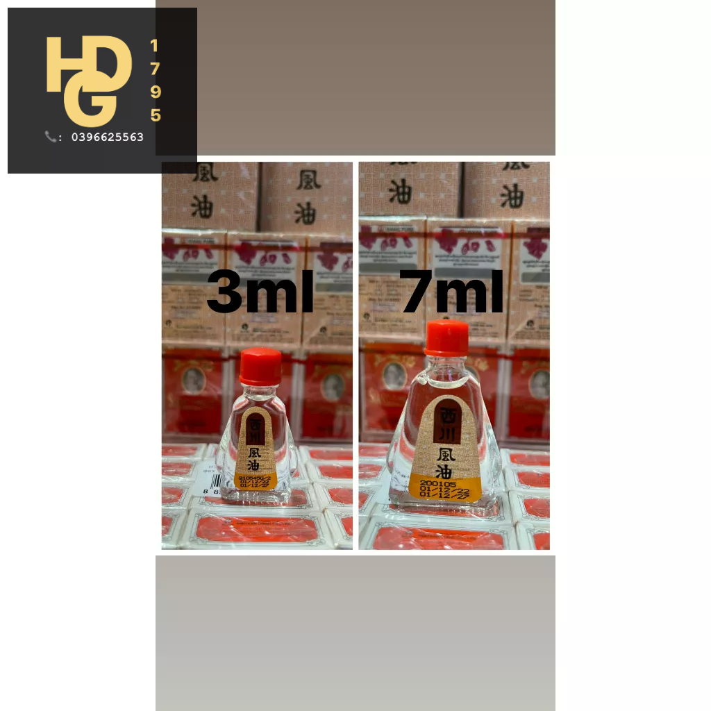 Combo 6 chai dầu trắng Thái Lan Cao cấp