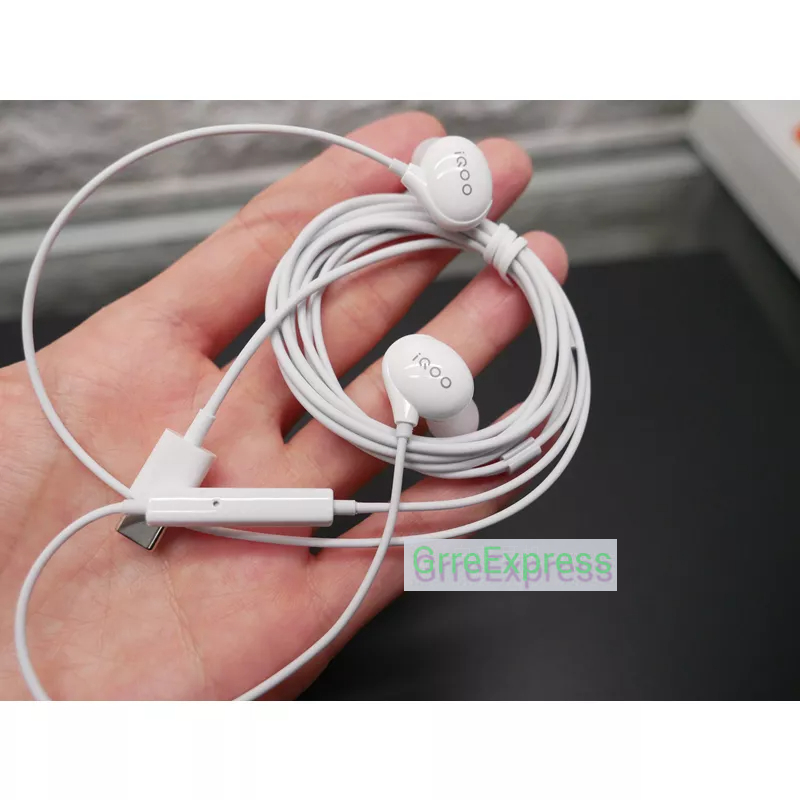 Tai Nghe Vivo XE710 Loại C Tai Nghe Có Dây Hifi Thể Thao Tai Nghe Có Mic Cho Vivo X90 S16 Pro X21 X23 Nex7