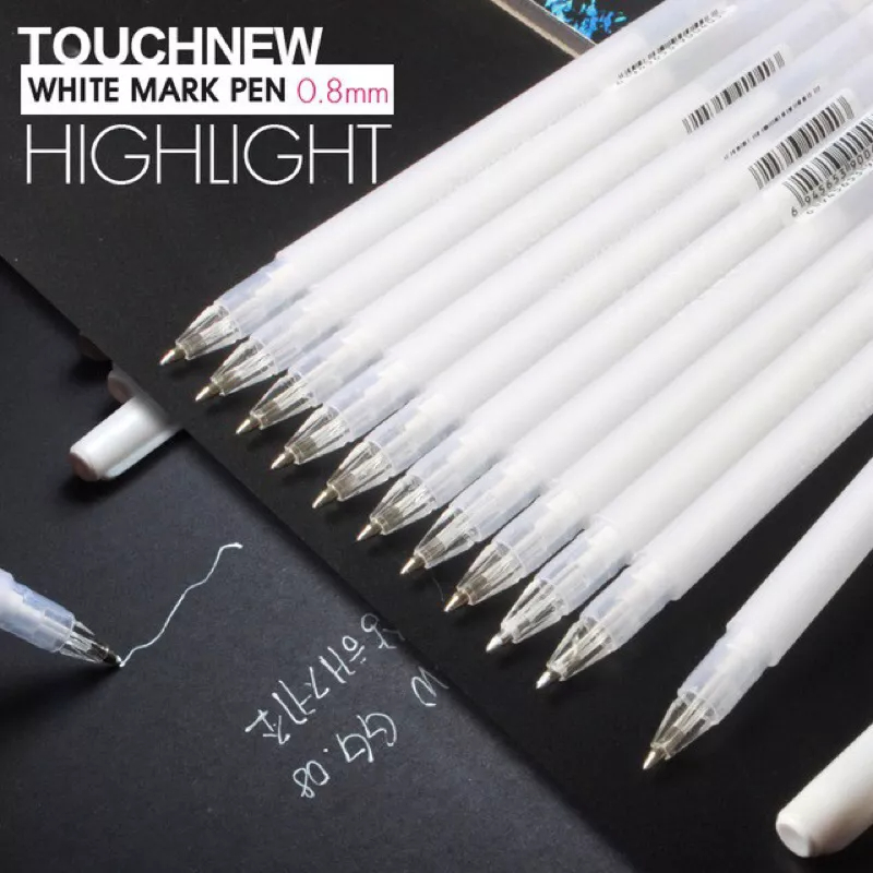 Bút Gel Trắng Mỹ Thuật TOUCHNEW Giá Rẻ