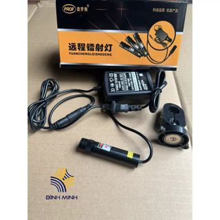 Đèn laze màu đỏ dấu cộng , dấu trừ ,dấu chấm hãng prof đế nam châm hút dùng để canh vải sọc trong nghành may