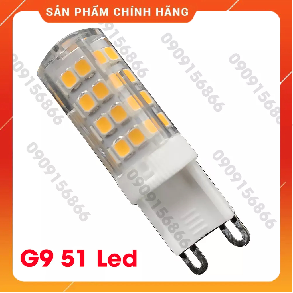 Bóng Đèn Led G9 - Mắt 2835 5W 51 LED 220V