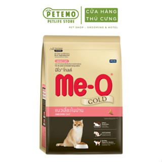 Hạt mèo Me O Gold Indoor Thức ăn cho mèo trưởng thành 1.2kg Petemo Pet Shop