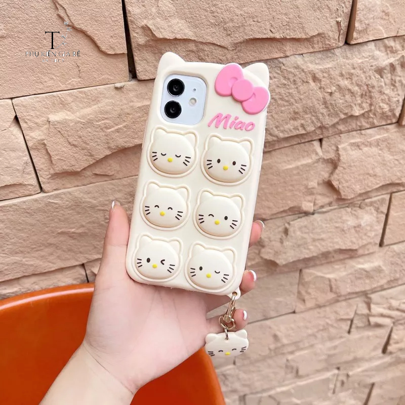 ện thoại mềm silicon họa tiết 3D CHO IPHONE