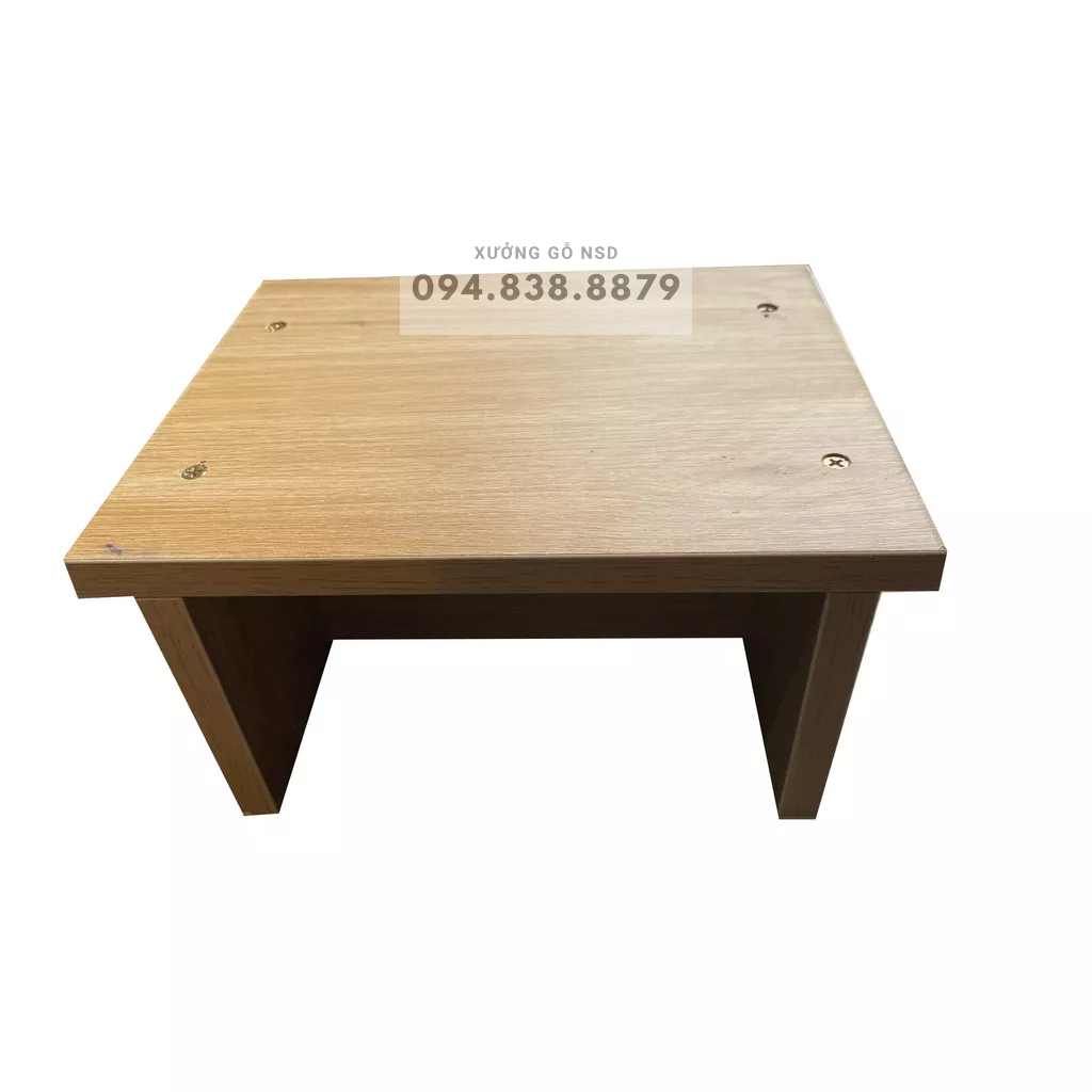Ghế ngồi bệt ghế nail làm móng kê chân gỗ MDF chắc chắn, ghế đòn gỗ, ghế đẩu nhỏ, ghế lùn NSD furniture | BigBuy360 - bigbuy360.vn