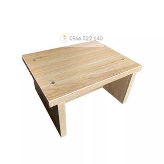 Ghế ngồi bệt gỗ MDF chắc chắn, ghế đòn gỗ, ghế đẩu nhỏ, ghế lùn Nadecor funiture