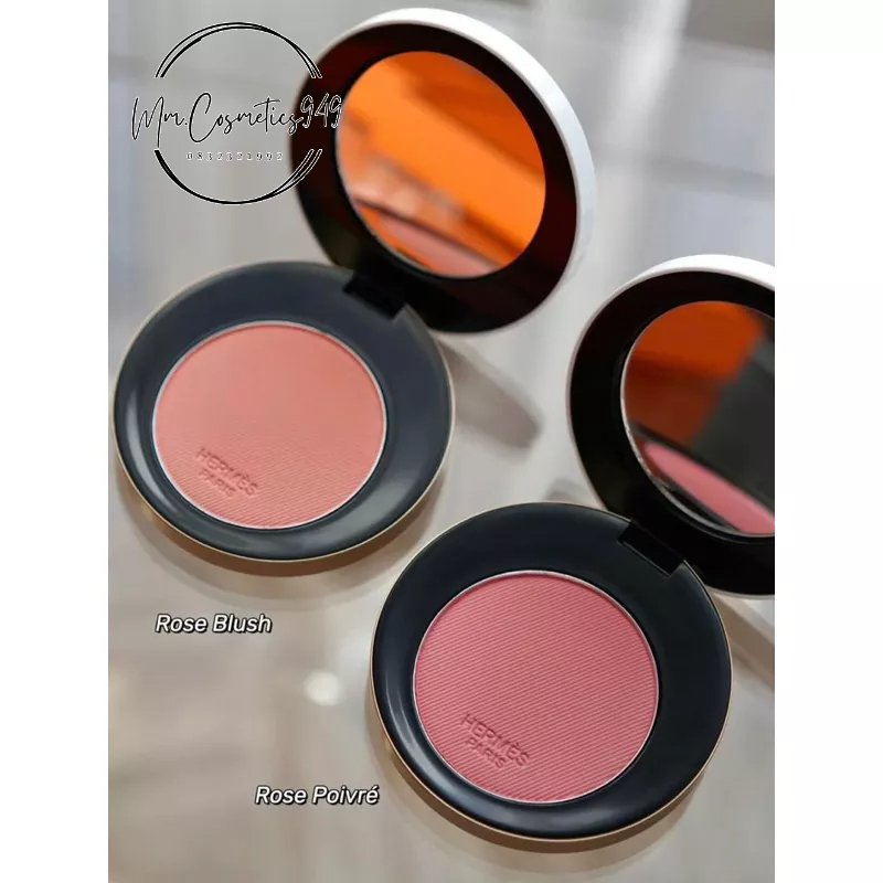Phấn Má Hồng Hermes Cao Cấp Rose Hermes Silky Blush Powder