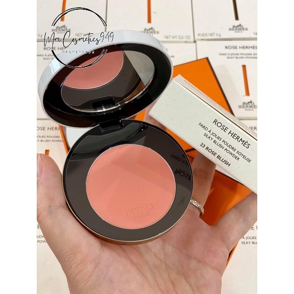 Phấn Má Hồng Hermes Cao Cấp Rose Hermes Silky Blush Powder