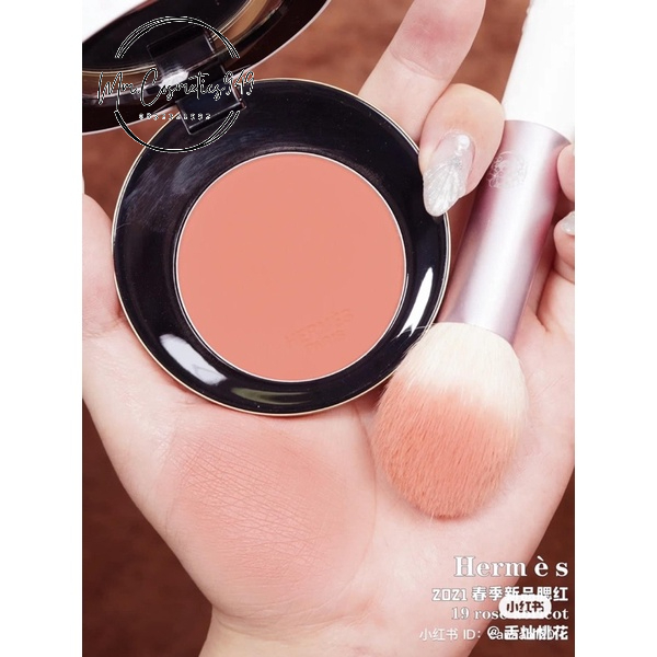 Phấn Má Hồng Hermes Cao Cấp Rose Hermes Silky Blush Powder