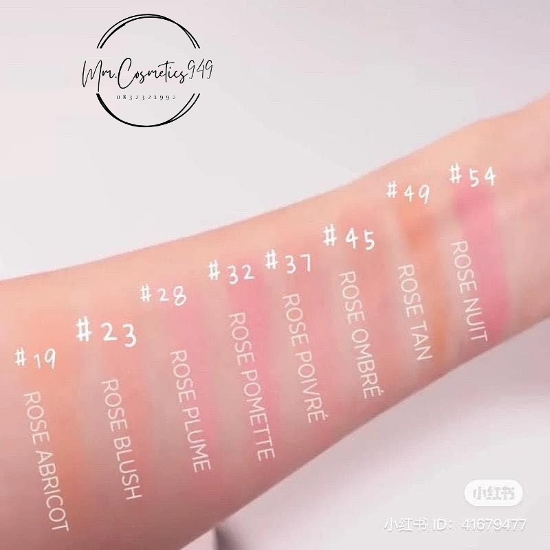 Phấn Má Hồng Hermes Cao Cấp Rose Hermes Silky Blush Powder