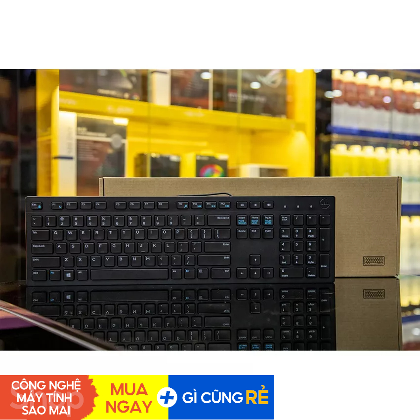 Bàn phím Dell KB216B (USB/Đen) Có dây