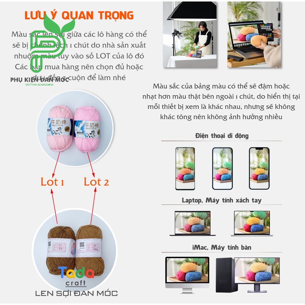 Len Milk Bò 50 gram (mã 65-84)