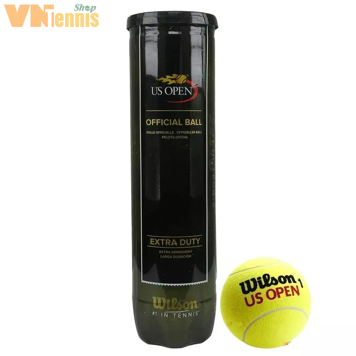 Bóng Tennis chính hãng hiệu Wilson US Open (Lon 4 bóng)