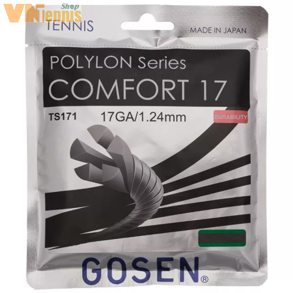 Dây Đan Vợt Tennis Gosen Polylon Comfort 17 (sợi 12m)