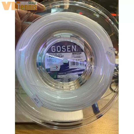 Dây đan vợt tennis hiệu Gosen xoắn Polylon Comfort