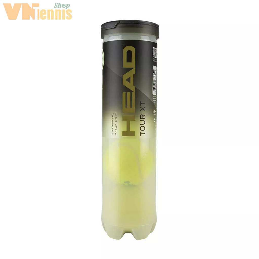 Bóng tennis chính Hãng Head Tour XT (Lon 4 bóng)