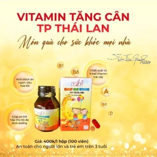 VITAMIN TĂNG CÂN TP THÁI LAN 100 viên