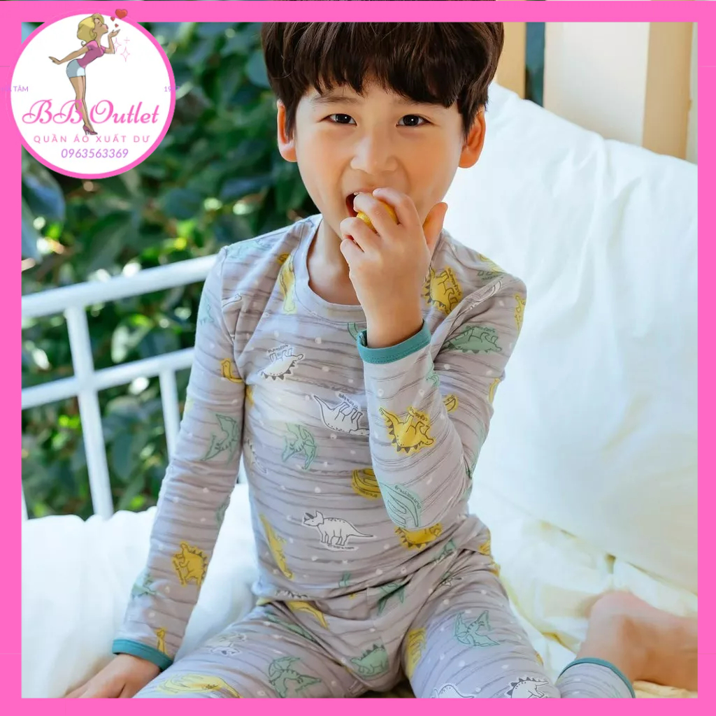 Quần dài thun cotton Gohunabi cho bé trai