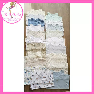 Áo ba lỗ bé trai cỡ lớn xuất khẩu
