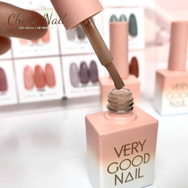 Sét sơn thạch màu tông hàn quốc, tặng kèm bảng màu - Cheap Nail