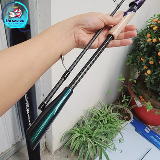 Cần lure - cần câu siêu nhẹ xoắn x toàn thân feijia spiral