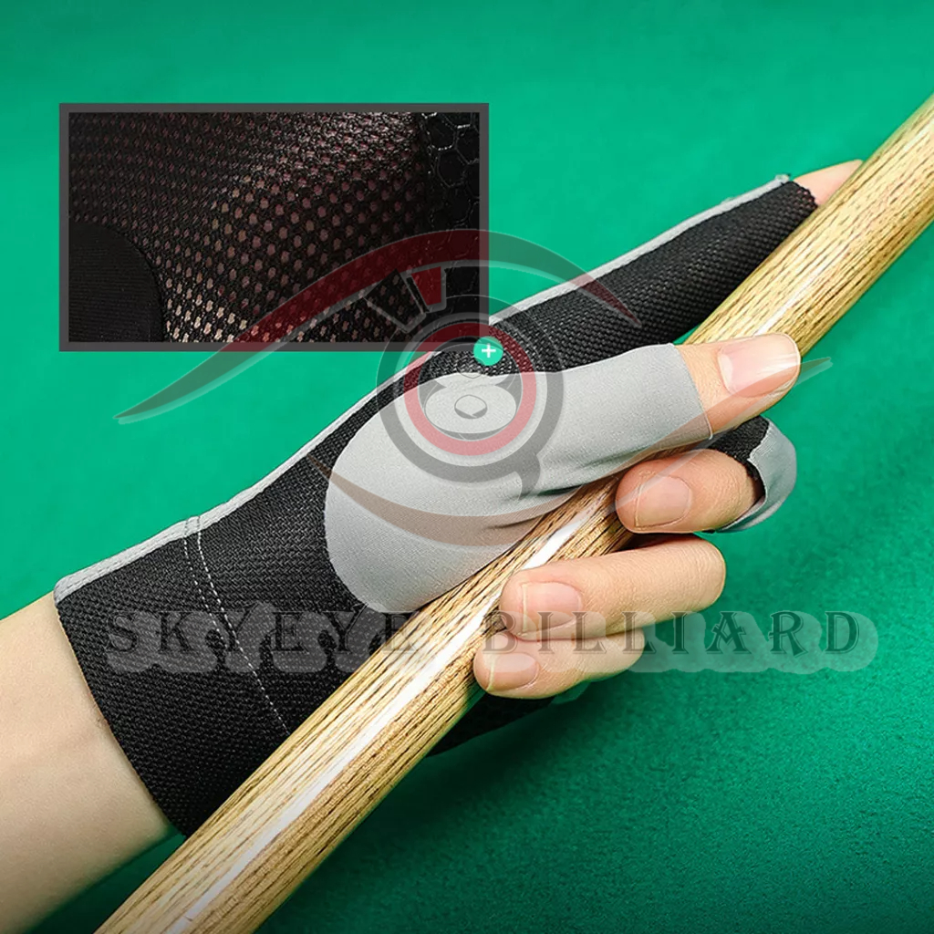 Găng tay Bida  tay trái hở ngón cao cấp siêu mướt