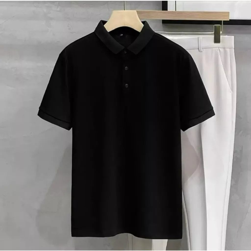 Áo thun polo nam 5 màu co dãn 4 chiều dày dặn