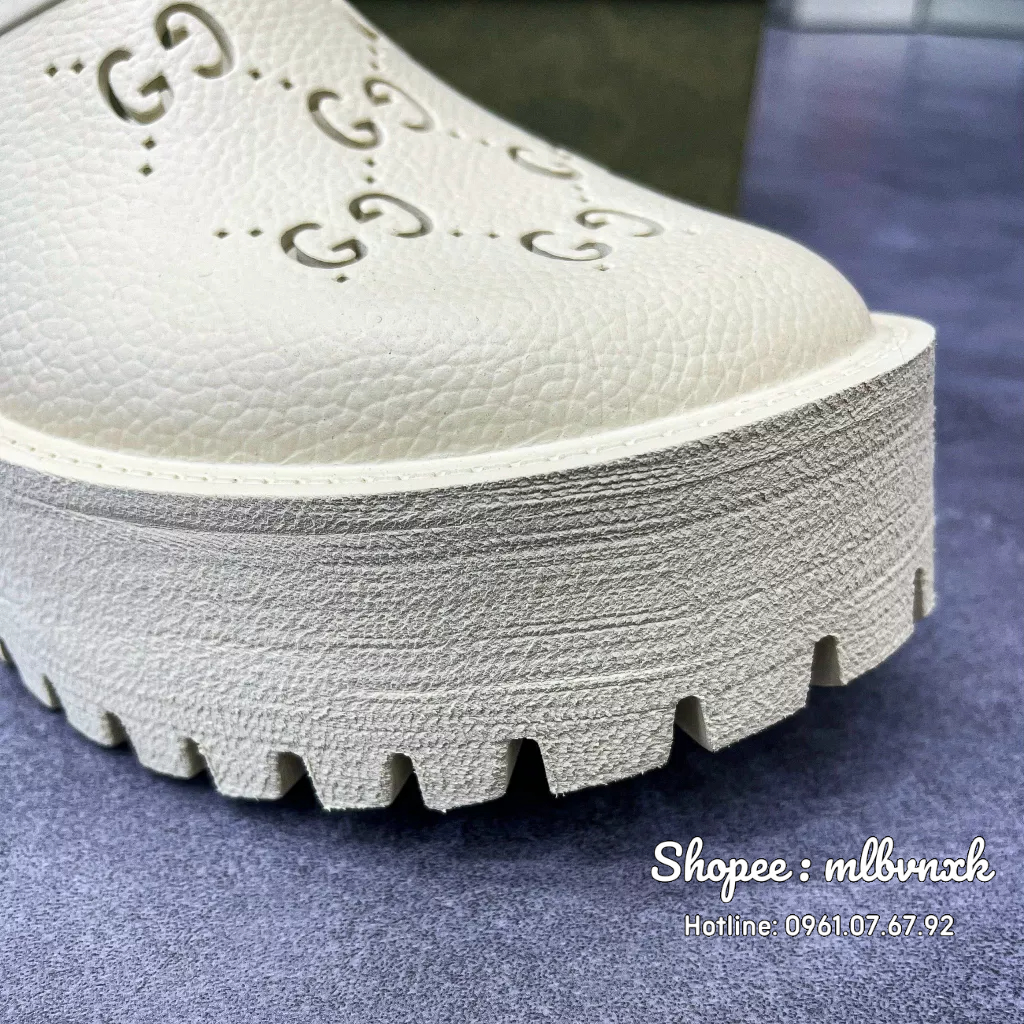 ẢNH THẬT / SIZE THEO BOX - Giày_Sục_Gucci_Đế_Cao_Siêu_Cấp - GIẦY THỂ THAO NAM NỮ