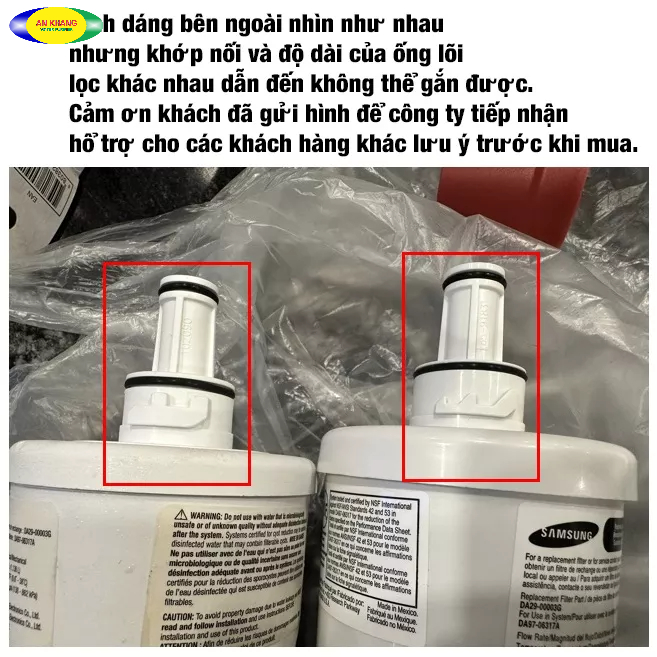 Lõi lọc chính hãng dùng cho tủ lạnh SAMSUNG