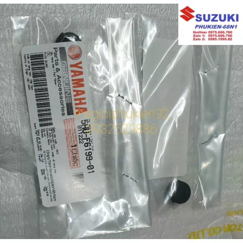 Nút Cao su Bợ Cổ Cho Các Dòng Xe Yamah Jupiter, Exciter, Spark 135-Hàng chính hãng