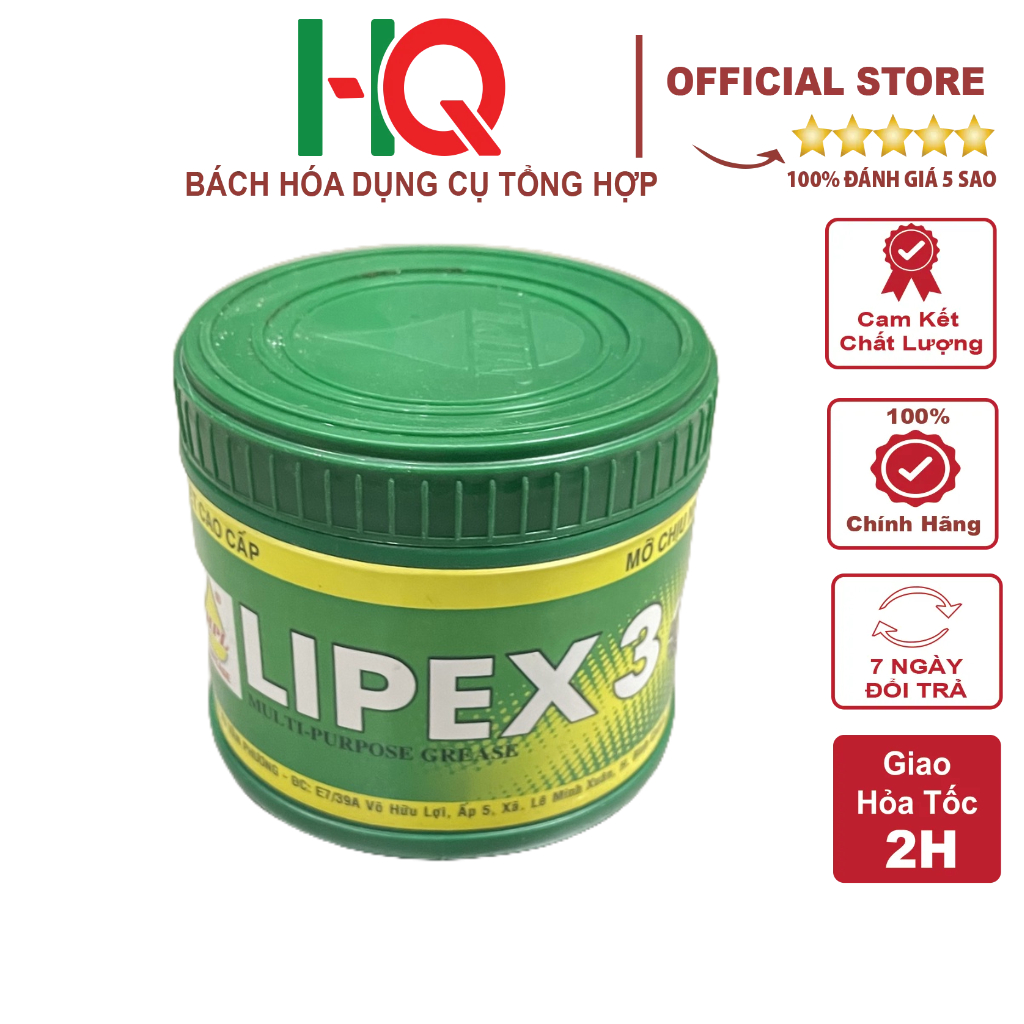 Mỡ Bò Chịu Nhiệt Lipex 3