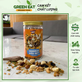 Ngũ Cốc Sấy Granola Siêu Hạt Vị Truyền Thống - Bạn Đồng Hành Cho Người Healthy (500g)