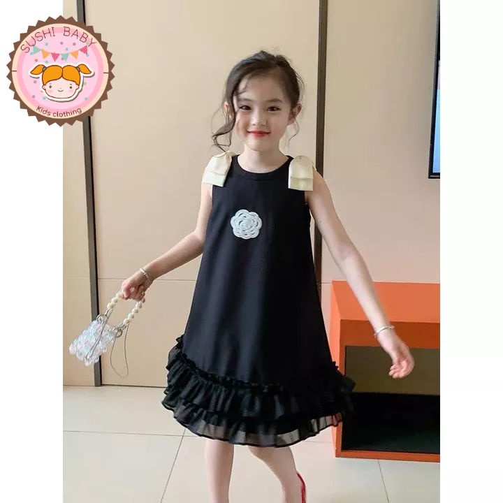 (6-20kg) Váy công chúa đuôi cá 2 tầng siêu tiểu thư, sang chảnh cho bé gái diện đi tiệc, đi chơi