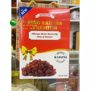 Nho khô không hạt raisins 100g