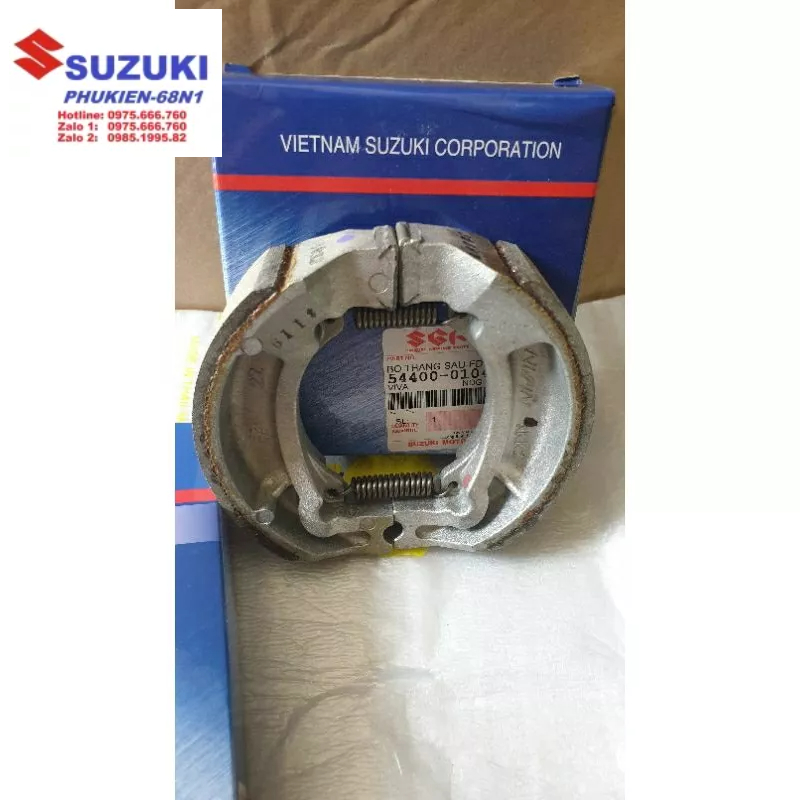 Bố Thắng Đùm Cho Xe SUZUKI Viva 110, Revo, Xbike, Shogun 125-Hàng chính hãng