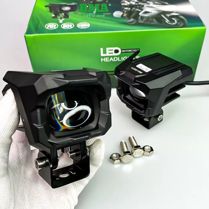 Đèn Trợ Sáng Bi Cầu BMU S31 55W/DC 4 Chế Độ Sáng 2 Màu