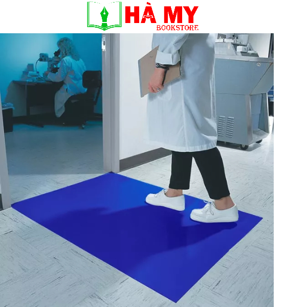 combo 10 Thảm dính bụi phòng sạch Sticky mat 60x90cm ( 10 tấm/hộp)- Nhà Sách Hà My