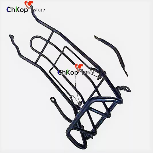 Baga giữa xe DREAM màu đen bọc nhựa, lượn giữa hàng ngày xưa huyền thoại của dream thái