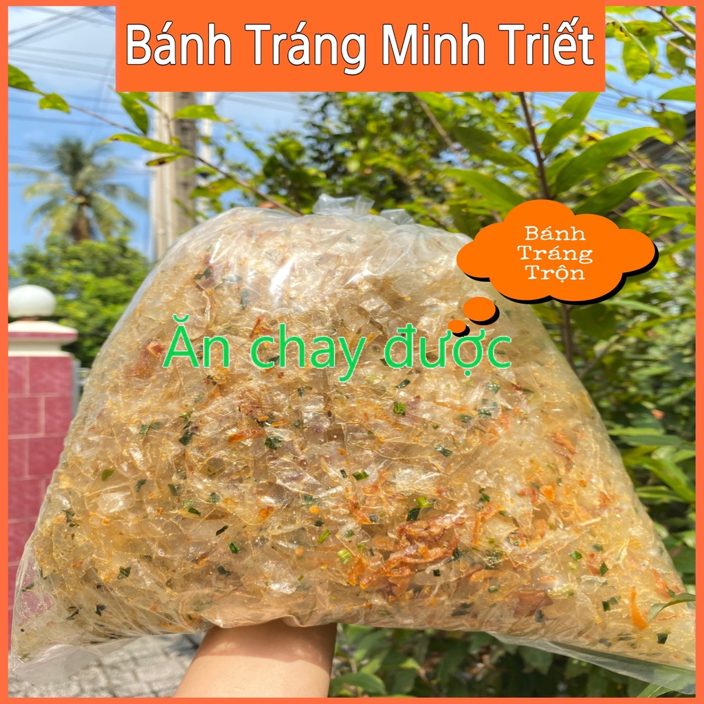 1kg Bánh tráng Trộn sẵn Tây Ninh chính gốc giá lò !